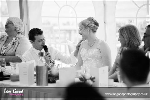 wedding photography of grooms speech