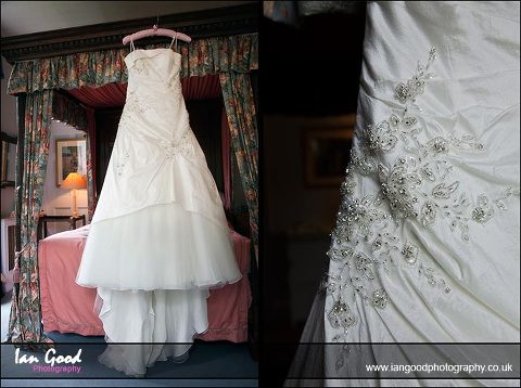 wedding dress by Hook photographer