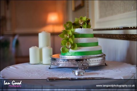 Wedding cake at Tylney Hall