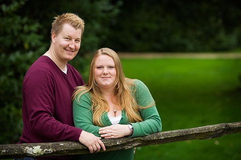 Oakley Hall Wedding Photography Engagement Photograph