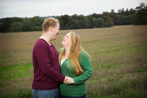Oakley Hall Wedding Photography Engagement Photograph