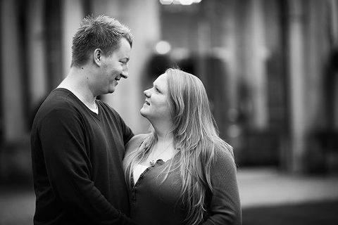 Oakley Hall Wedding Photography Engagement Photograph