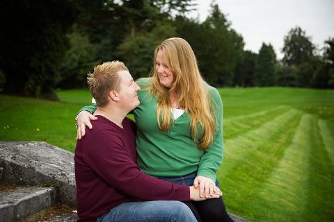 Oakley Hall Wedding Photography Engagement Photograph