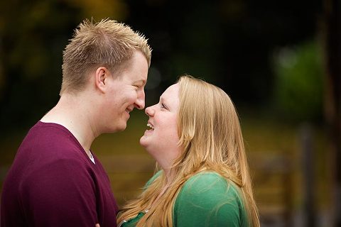 Oakley Hall Wedding Photography Engagement Photograph