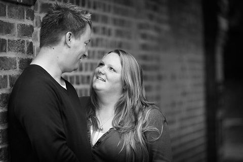 Oakley Hall Wedding Photography Engagement Photograph