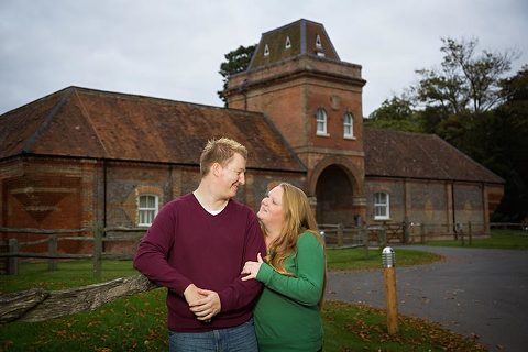 Oakley Hall Wedding Photography Engagement Photograph
