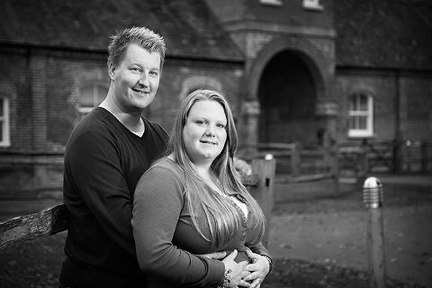 Oakley Hall Wedding Photography Engagement Photograph