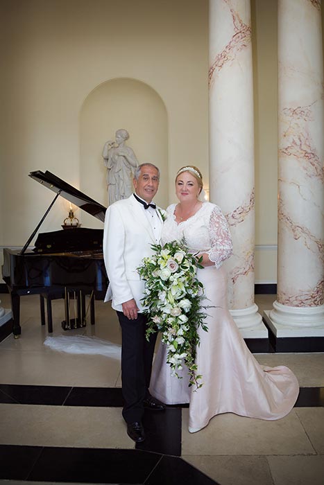 Botleys Mansion wedding portrait