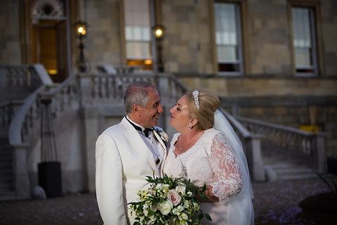 Botleys Mansion wedding couple