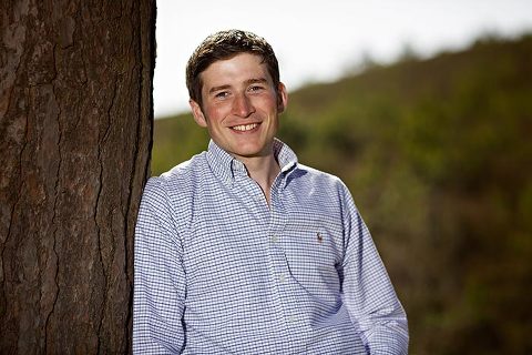 engagement portrait in New Forest
