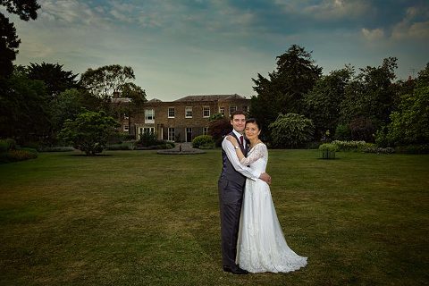 wedding photography at Cambridge Cottage in Kew Gardens