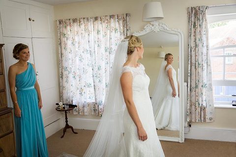 Portsmouth Dockyard Wedding bridal preparations