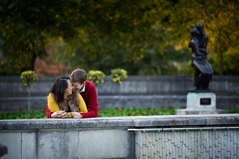 engagement photo in London