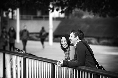 engagement photo in London