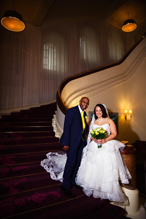 westminster wedding photography bride and father