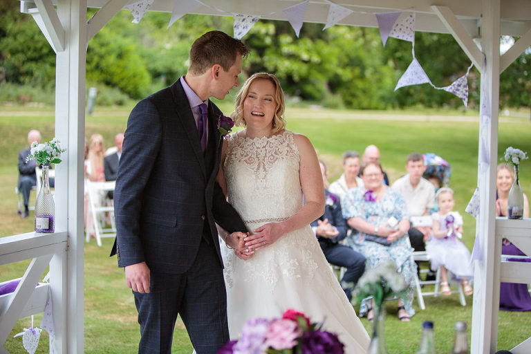 outdoor wedding photography at highfield park