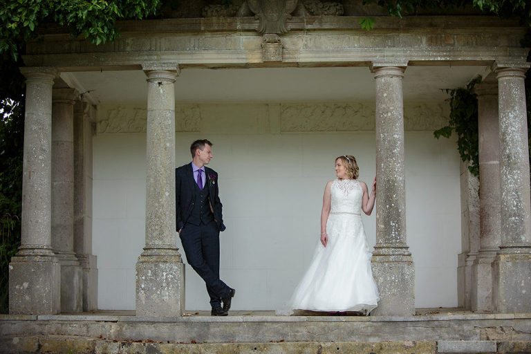wedding photography in the folly at highfield park