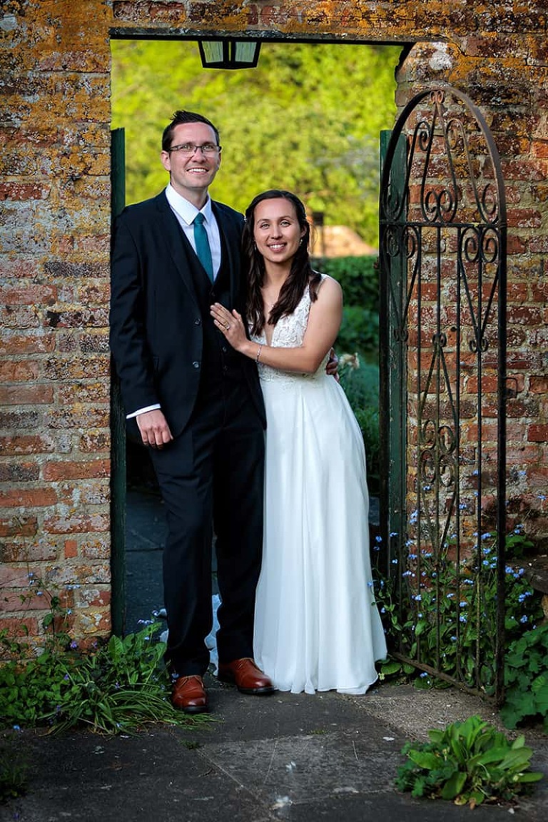bride and groom photo by dummer down farm wedding photographer