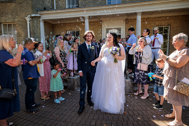 wedding photography at the register office in Basingstoke