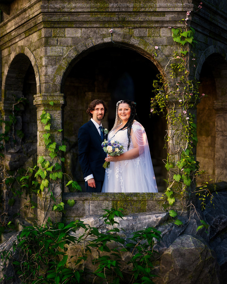 Lord of the Rings themed wedding photography in Basingstoke